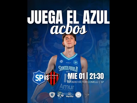 Santa Paula  - vs. San Martín de Carlos Pellegrini - 21:30 hs. 1/10/25