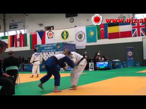 2012 EC U17 Teplice: Amber Gersjes (NED) - Victoria Schuhmann (AUT)