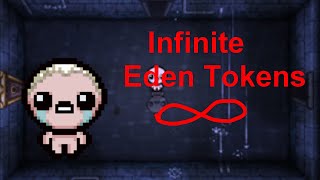 How to get lots of Eden tokens very quickly in Isaac Repentance [PC Only]