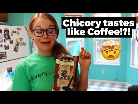 FIRST TIME trying Chicory Herbal Drink: Alternative to Coffee!?!