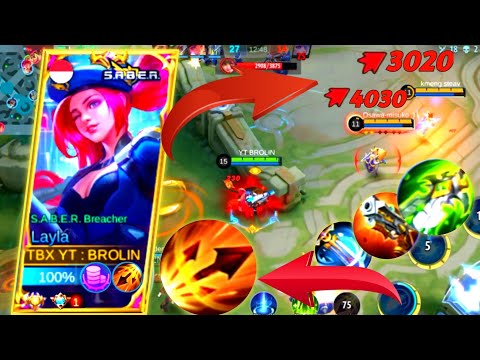 Layla User Spell Inspire Enhance Enhance  Basic Attacks & Best Build Critical Damage ~ MLBB