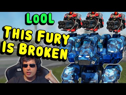 I AM FURY'ous LOL! - Mk3 SMUTA War Robots Live Stream Gameplay WR