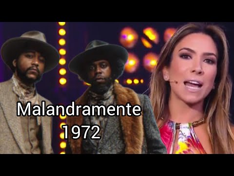 NO SBT MALANDRAMENTE 1972 PATRÍCIA ABRAVANEL MC NANDINHO E MC NEGO BAM