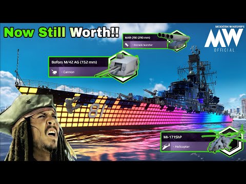 After liren buff 💪 BAP Almirante Grau Still Worth Or Not 🚫 - Modern Warships 