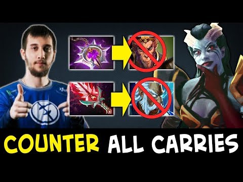 How to COUNTER all enemy carry — Arteezy Nullifier + Bloodthorn BUILD