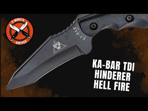 🔥 KA-BAR TDI Hellfire - The Best EDC Self-Defense Knife?🔥