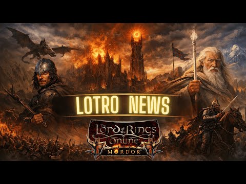 Herr der Ringe Online NEWS 🚨 UI Skalierung kommt im Januar / Februar - Stufenaufstiege auf Mordor