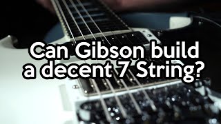 Video thumbnail for Fearless Gear Review:  7 String Gibson SG by SpectreSoundStudios