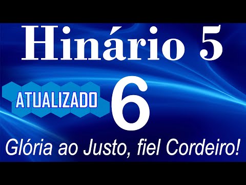 Glória ao Justo, fiel Cordeiro! - Hino 6 - Hinário 5 CCB - ATUALIZADO!