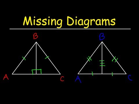 Missing Diagrams With Two Column Proofs