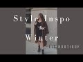 Black Drawstring Set and Brown Sherpa Coat from LIT Boutique