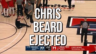 Texas Tech Head Coach Chris Beard Loses It (Gets Ejected)