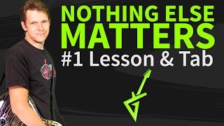 How To Play Nothing Else Matters On Guitar - Metallica Guitar Lesson