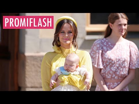 So niedlich war die Taufe von Prinzessin Ines von Schweden