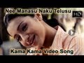 Nee Manasu Naku Telusu Kama Kama Video Song