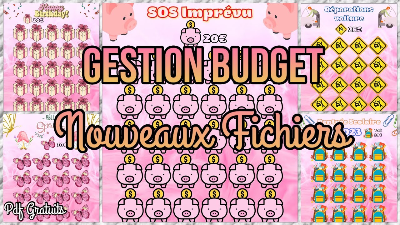 💶 GESTION BUDGET NEW FICHIER GRATUIT