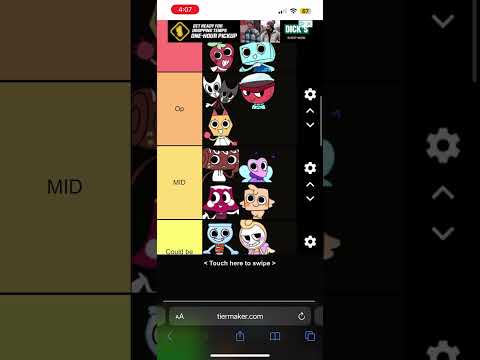 Tier list on how good toons are for solo/octtuble