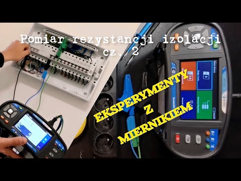 METREL MI3152 Eksperymenty z miernikiem cz.2 - pomiar rezystancji izolacji
