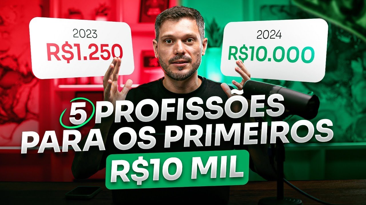 Como Ganhar R$10 Mil por Mês: 5 Profissões Digitais para Você Mudar de Vida | Live #118