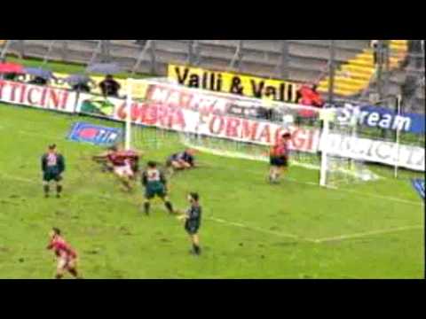 Serie A 1999-2000, day 07 Perugia - Venezia 2-1 (Maniero, 2 N.Amoruso)