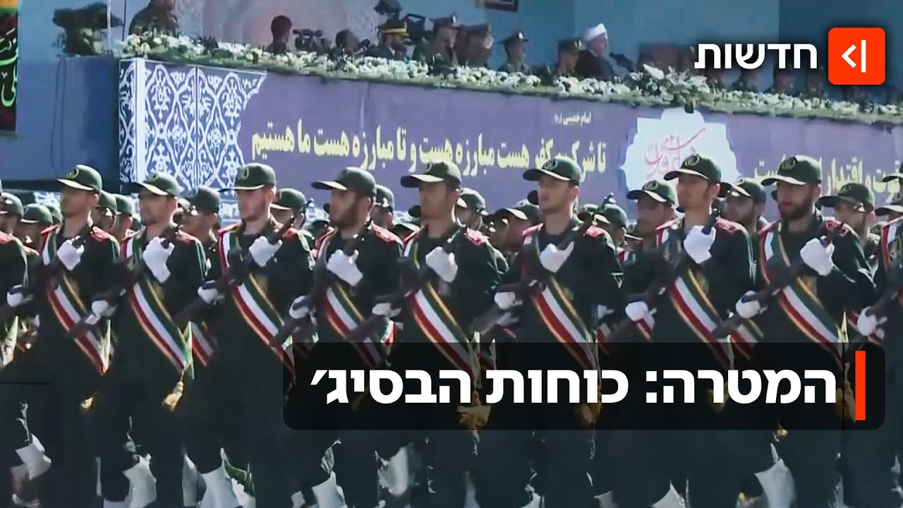 לפרוש בסיג׳: תכירו את משטרת הטרור והדיכוי של המשטר האיראני, כוח הבסיג׳