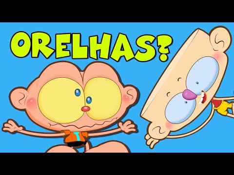 Capa de Mongo e Drongo COM ORELHAS??? Não estou Ouvindo direito! DESENHO ANIMADO