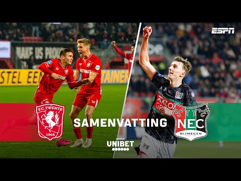🔥 6 (!) DOELPUNTEN in HETE wedstrijd, CURIEUZE GOAL in SLOTFASE! 📺 | Samenvatting FC Twente - N.E.C.