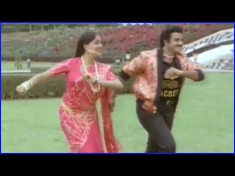 Balakrishna And Vijayashanti Love Song - Muddula Mavayya Movie Video Songs