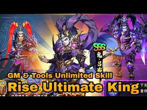 Rise Ultimate King Free Top Up GM & Tools Unlimited Skill + Free Hero SSS & SS + Free Yuan Cuppon