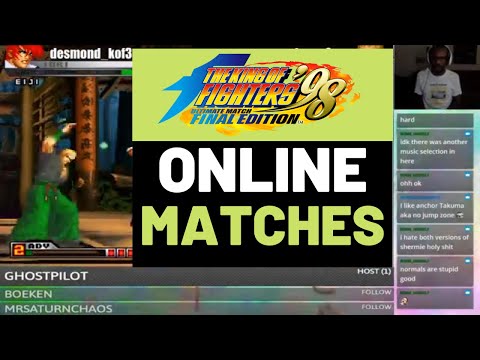 KOF98UMFE | desmond_kof vs Ghostpilot | 4-1-2020