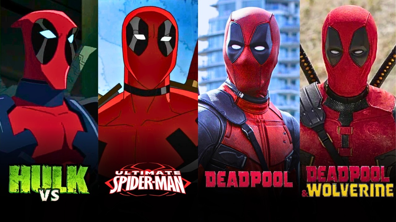 The Evolution of Deadpool in TV Shows and Movies (1993 - 2024)