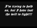 Seventh Day Slumber - Shattered Life Lyrics