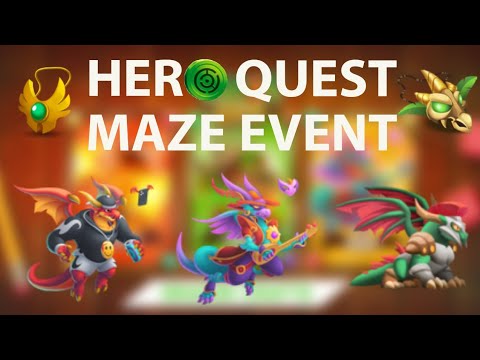 Hero Quest Maze Event(Full Guide) -Dragon City