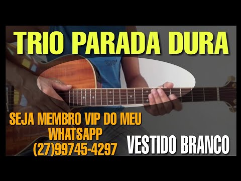 Vestido Branco - Trio Parada Dura