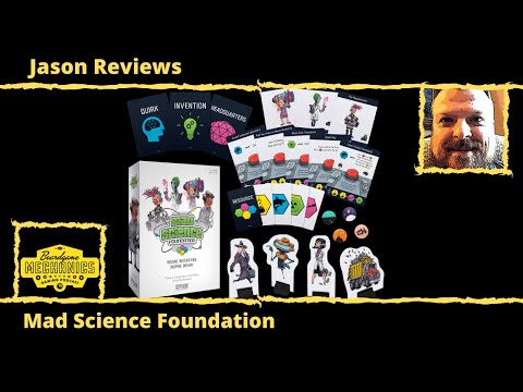 Jason’s Board Game Diagnostics of Mad Science Foundation 
