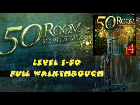 Can You Escape the 100 Room 14 Full Game Level 1 - 50 Walkthrough (100 Room XIV)