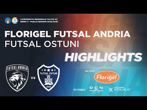 𝗛𝗶𝗴𝗵𝗹𝗶𝗴𝗵𝘁𝘀 - Florigel Futsal Andria - Futsal Ostuni C5 4-0