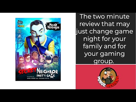 The Purge: # 2824 Hello Neighbor: The Secret Neighbor Party Game: The 2 minute review