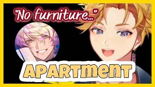 Wilson Exposed Claude for Having No Furniture in His Apartment [Yu Q. Wilson/Nijisanji EN]