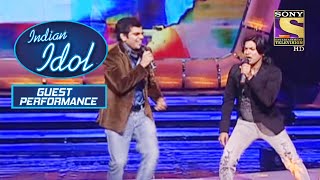"Rock N Roll" पे Sreerama &amp; Shaan ने दिया Mind Boggling Performance | Indian Idol |Guest Performance