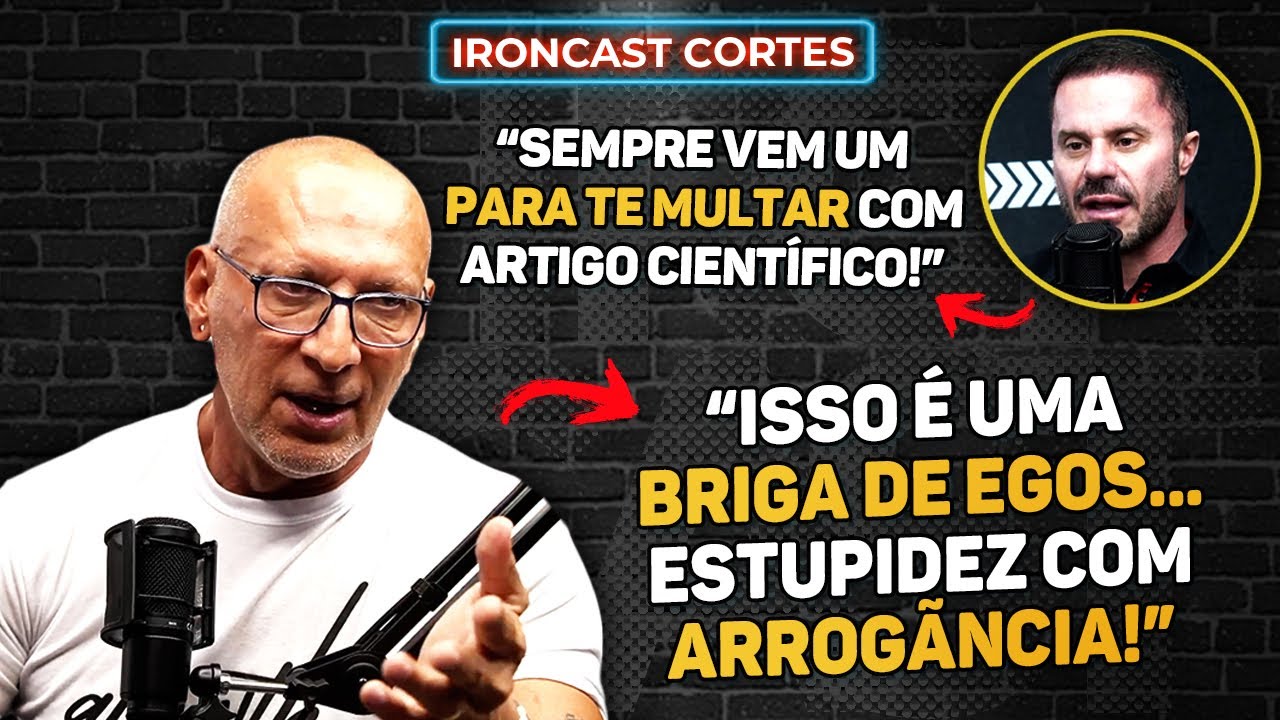 WALDEMAR GUIMARÃES MANDA A REAL SOBRE A POLÊMICA DOS ARTIGOS CIENTÍFICOS – IRONCAST CORTES