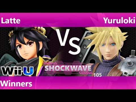 SW 105 - Latte (Dark Pit, Pit) vs Yuruloki (Cloud) Winners - Smash 4