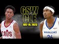 Golden State Warriors Vs Cleveland Cavaliers Full Game Highlights July 19 2025 NBA Summer League