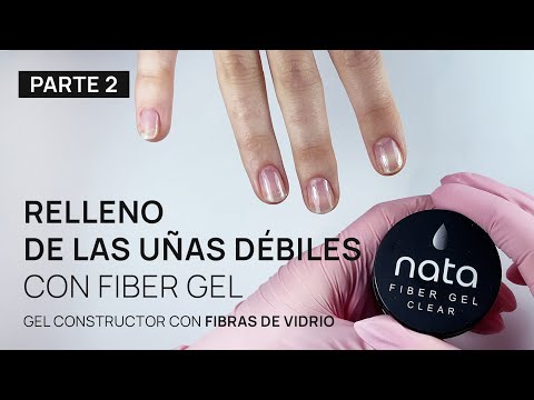 Fiber Gel constructor para el refuerzo de uñas débiles PARTE 2: RELLENO