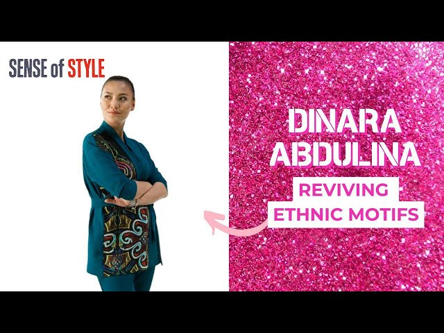 Dinara Abdulina. Reviving ethnic motifs