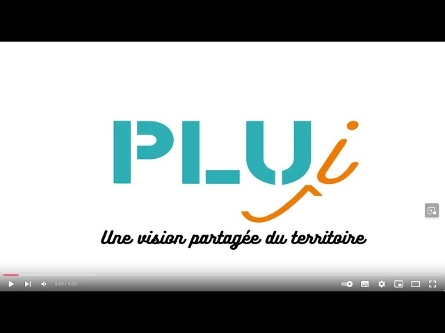 Réunion publique PLUI (04-12-2024) - video d'introduction