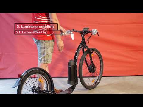 Electric Kickbike Assembly Video - eCruise