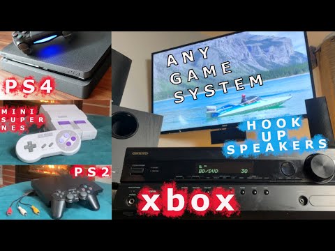 Hook up ANY Game Console to TV and Surround Sound