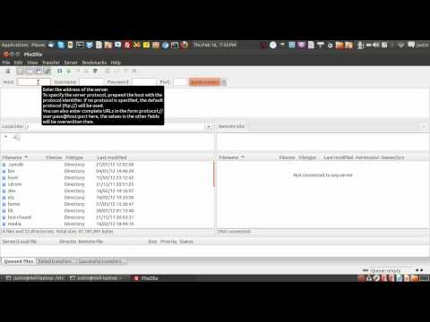 how to install and test an FTP server in linux - the linux file system
