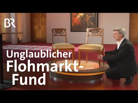Sensationsfund: Wertvolle klassizistische Stühle vom Flohmarkt | Kunst + Krempel | BR